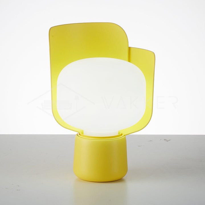 Petalformad Glasbordslampa