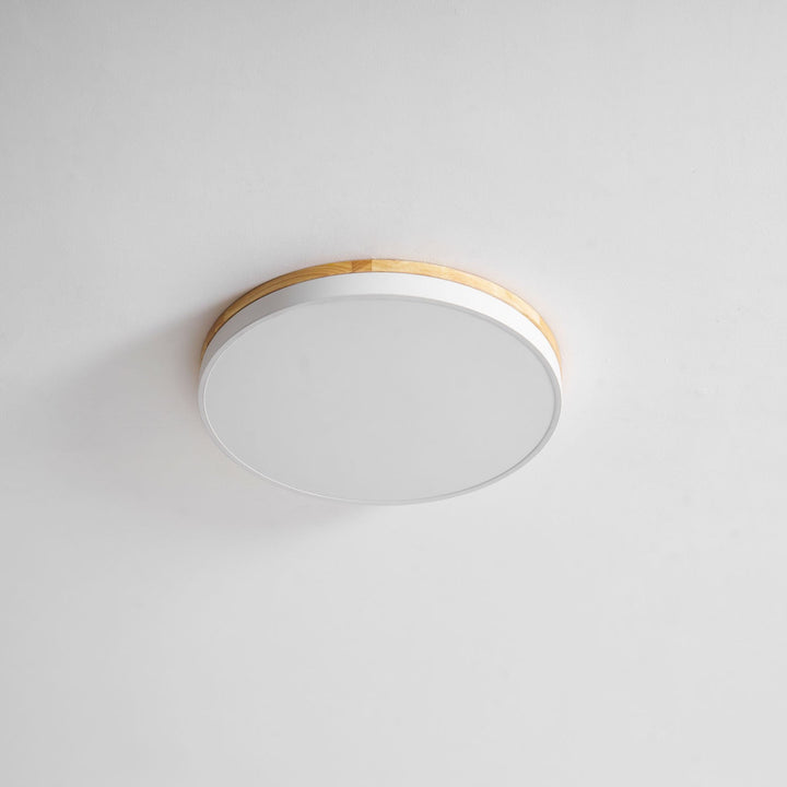 Zara Cirkulär Trä Taklampa