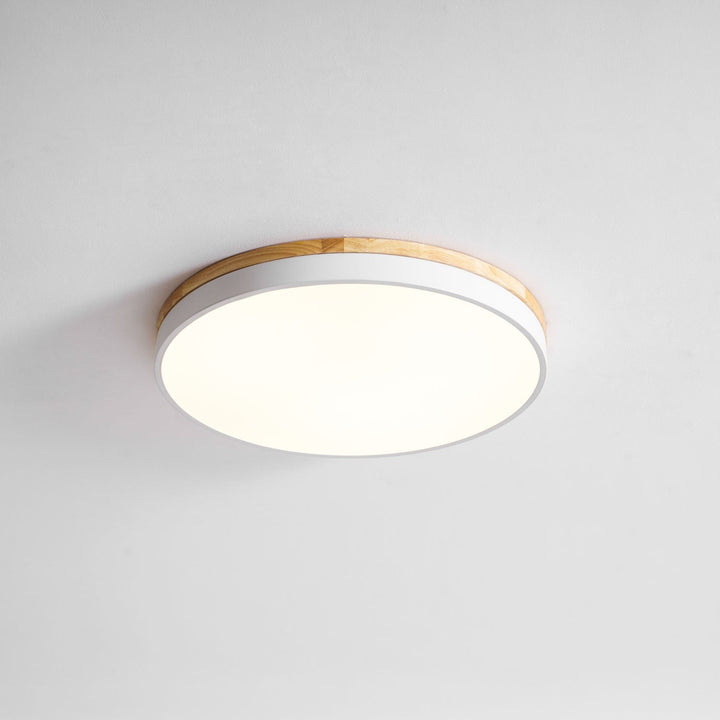 Zara Cirkulär Trä Taklampa