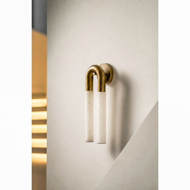 Ark Alabaster Vägglampa