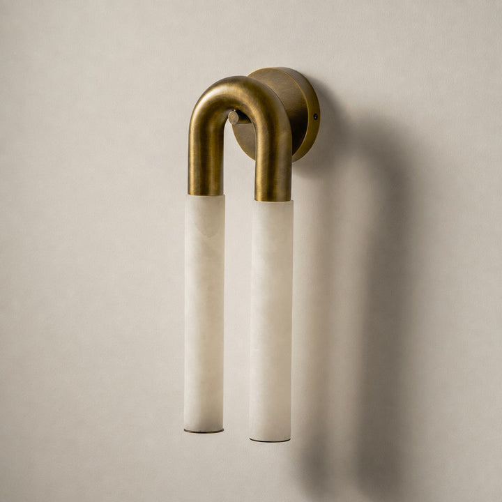 Ark Alabaster Vägglampa