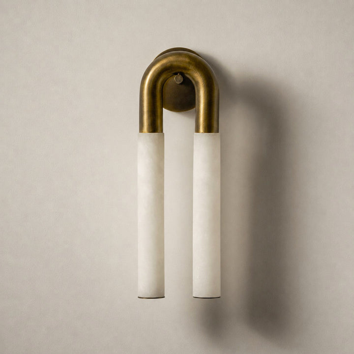 Ark Alabaster Vägglampa