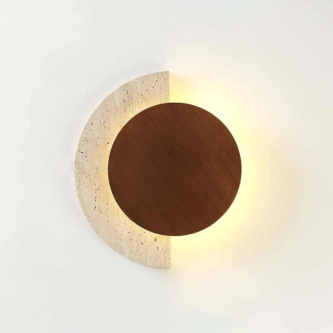 Crescent Halo Vägglampa
