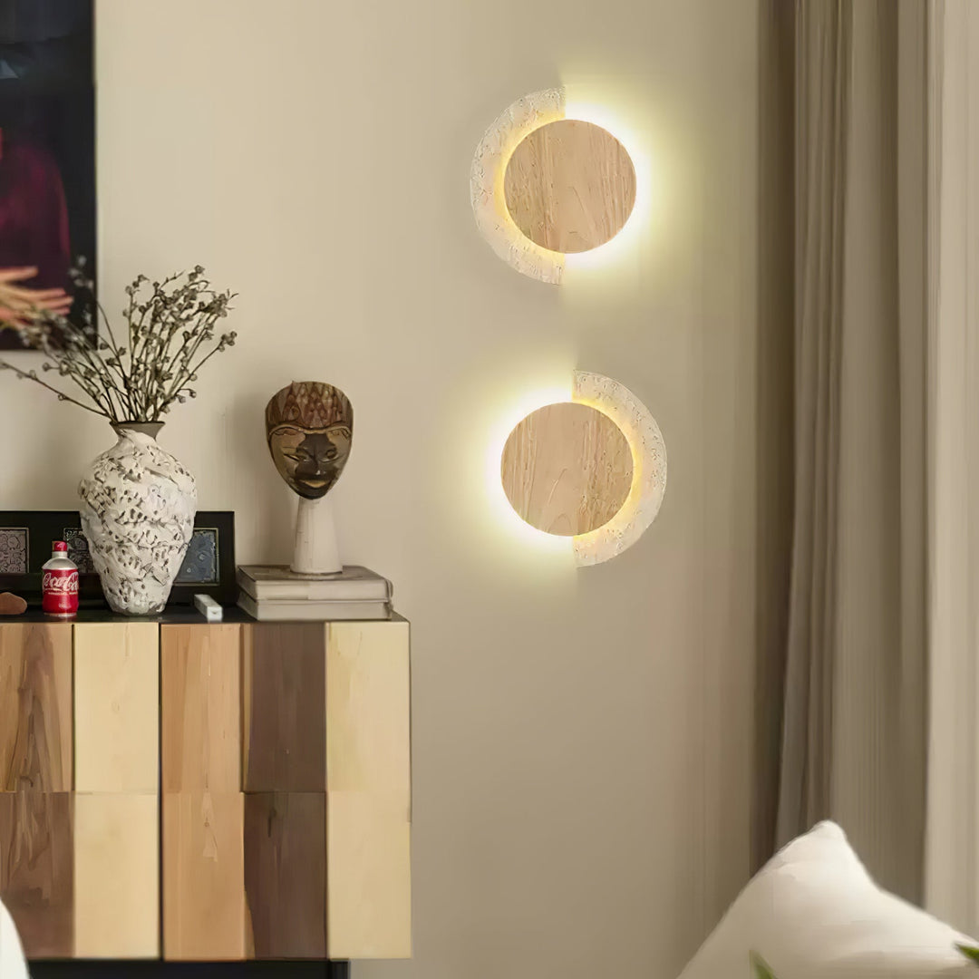 Crescent Halo Vägglampa