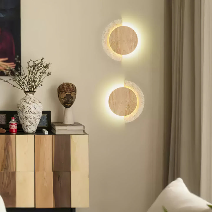Crescent Halo Vägglampa
