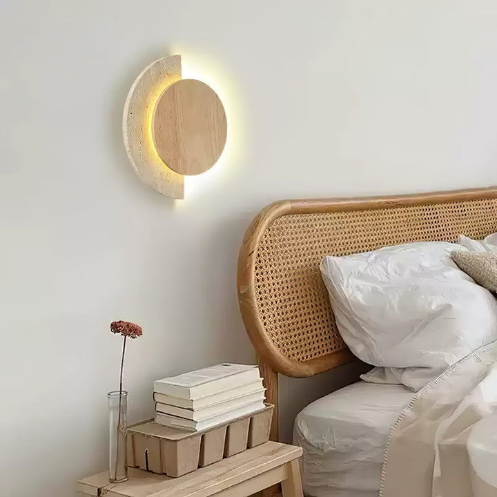 Crescent Halo Vägglampa