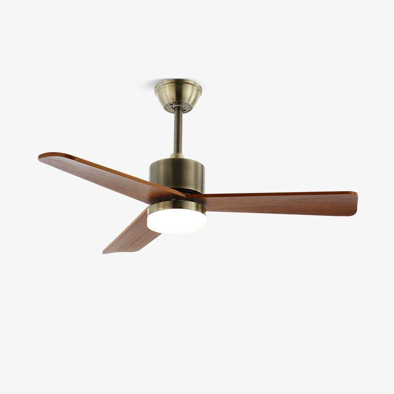 Zephyr Trä 42"/52" Takfläkt Lampa