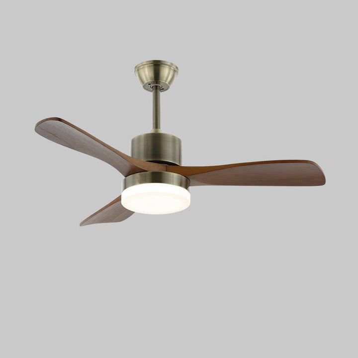 Zephyr Trä 42"/52" Takfläkt Lampa