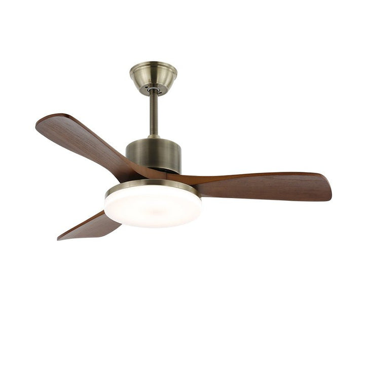 Zephyr Trä 42"/52" Takfläkt Lampa