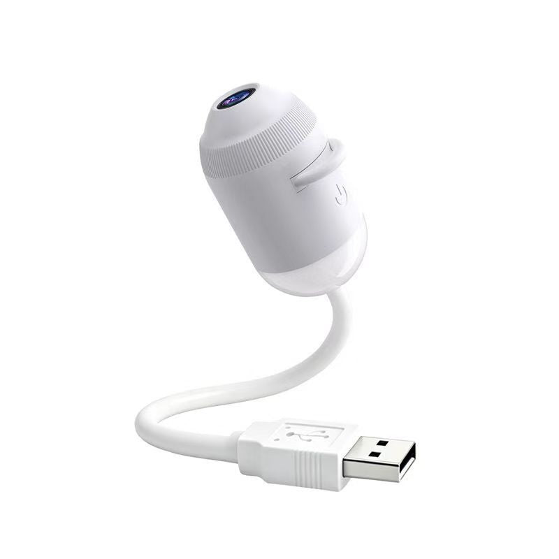 Liten USB-stjärnprojektor med stjärnor i tak