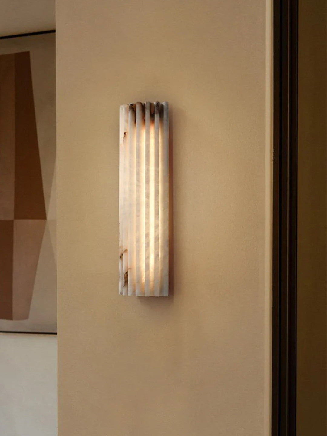 Alvia Alabaster Vägglampa