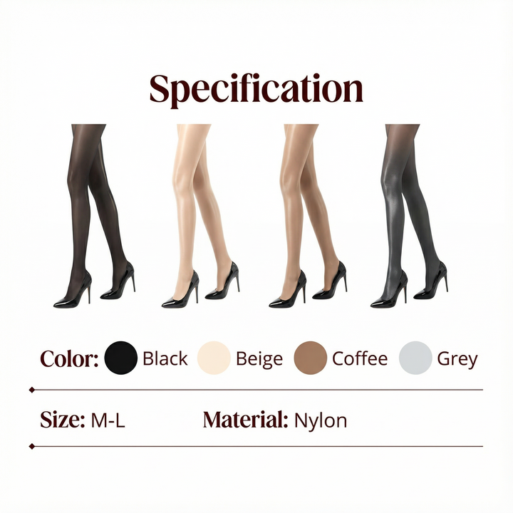 Silkara Tights Wysokie w Tasiemce