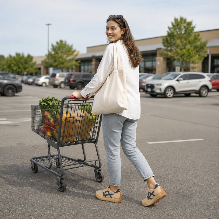 Solenne – Płaskie, Nieslizgające Sneakers Chunky