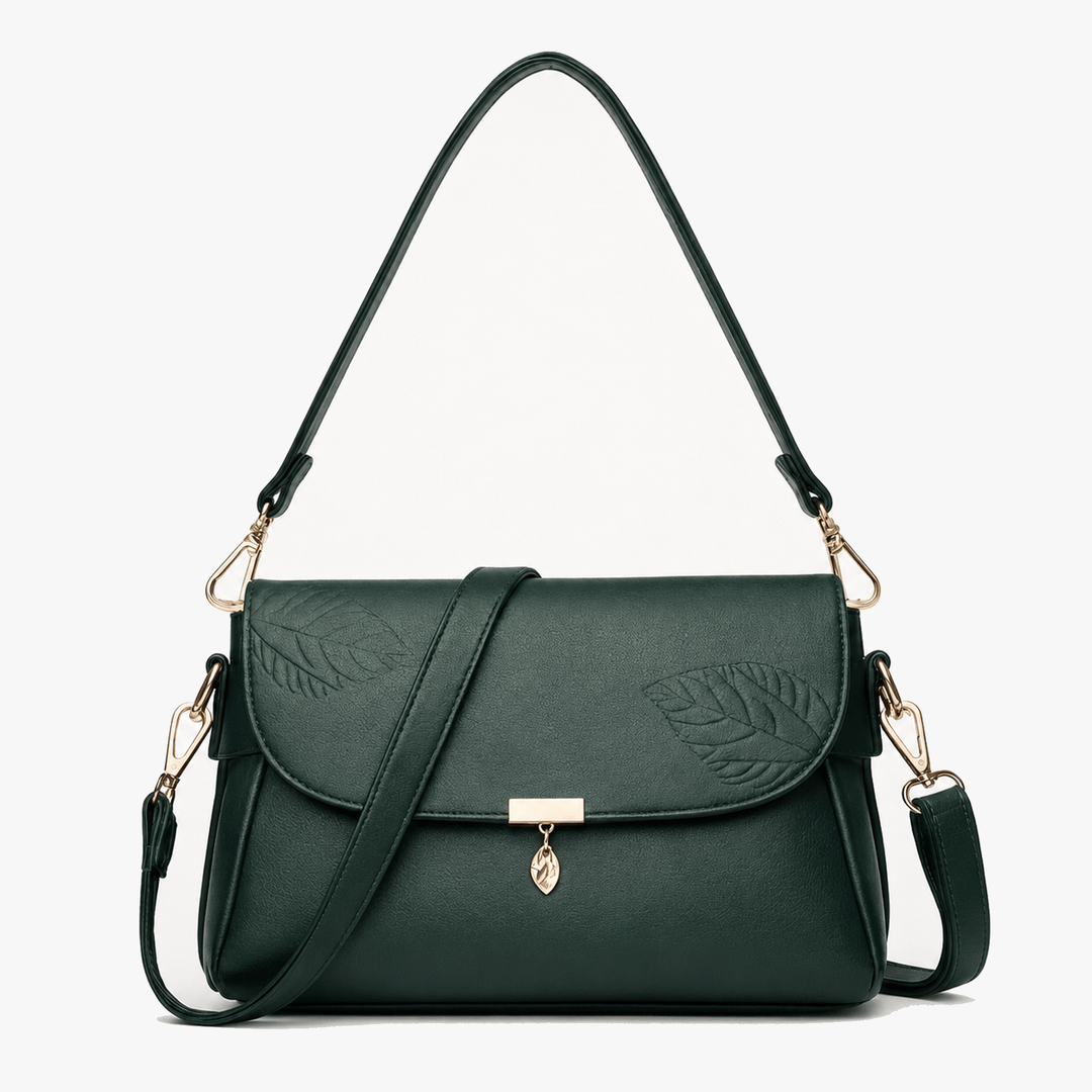 Leafara - Elegant Handväska Över axeln z Detalj Liścia