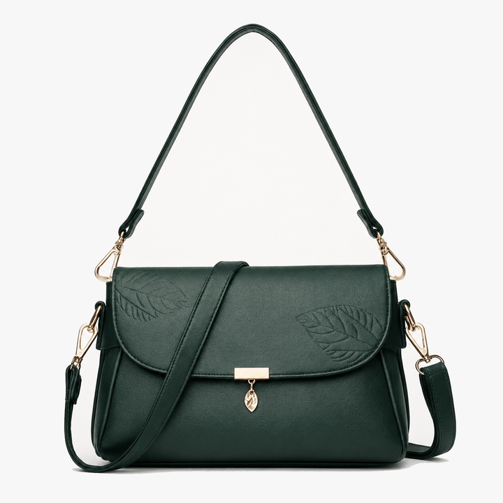 Leafara - Elegant Handväska Över axeln z Detalj Liścia