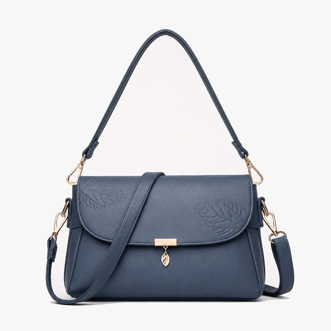 Leafara - Elegant Handväska Över axeln z Detalj Liścia