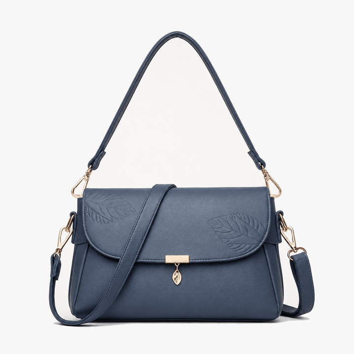 Leafara - Elegant Handväska Över axeln z Detalj Liścia