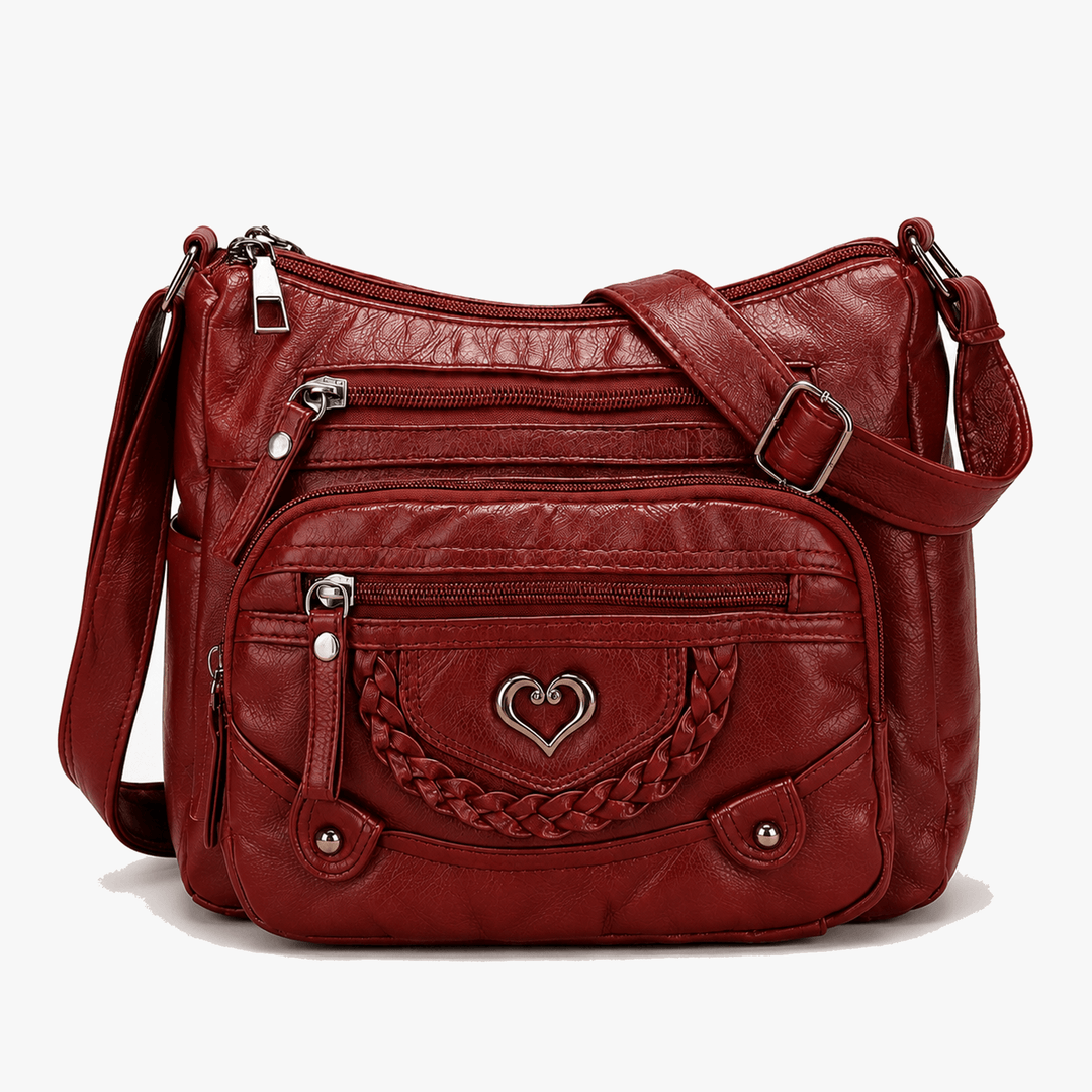 Veluna – Väska crossbody med flera fickor för codziennego użytku