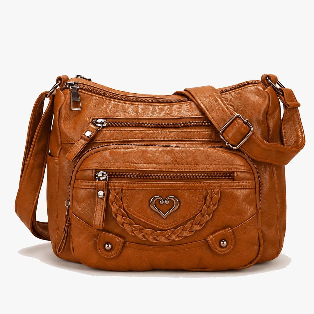 Veluna – Väska crossbody med flera fickor för codziennego użytku