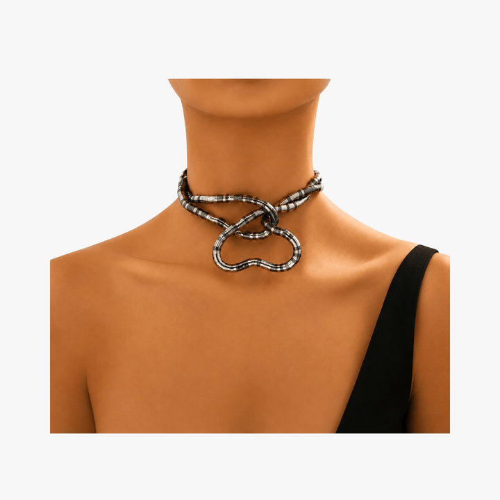 Serpina - Elastisk Halsband i Bransoletka i form av Węża