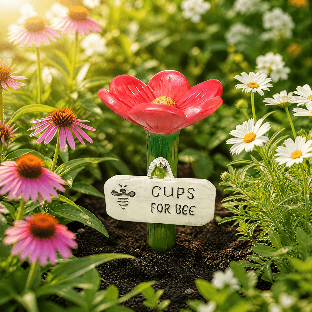Bloomsip – Stacja för podlewania pszczół i form av kwiatu