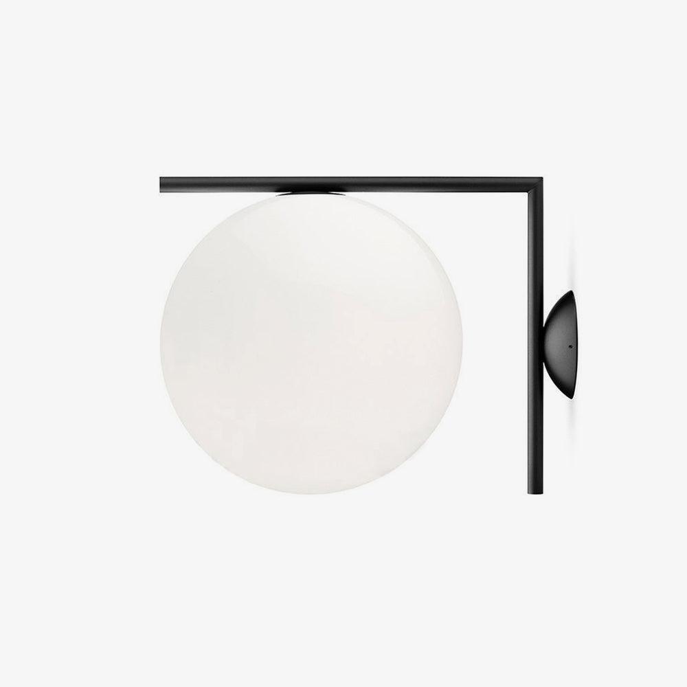 Blåst Glas Opal Glas Vägglampa