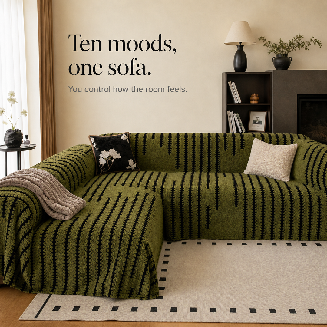 Snugstay – Pluszowy Överdrag på Sofę z Antypoślizgowym Rozciągliwym Materialem