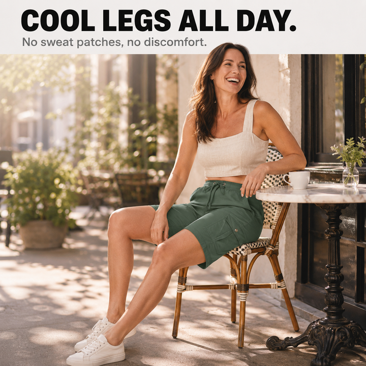 Breezora – Dam shorts cargo szybkoschnące