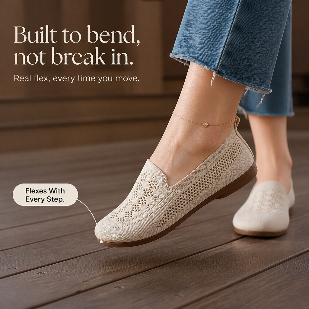 Widloom – Sneakers Slip-On z Szerokim Tå