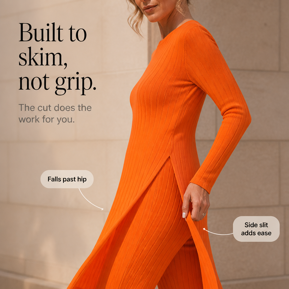 Wearbella – Set z Długim Topem i Slim Spodniami