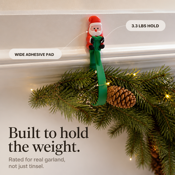 Santa Snaps – Klejące haczyki i form av Świętego Mikołaja