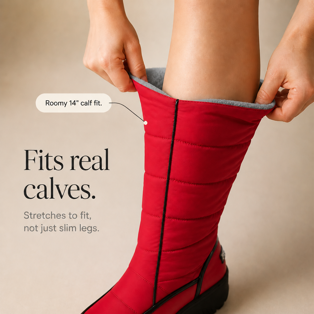 Wearbella – Boots z sztucznym foder knähöga