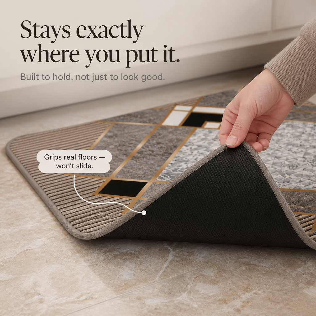 Cozyhaven – Set czterech miękkich dywaników łazienkowych