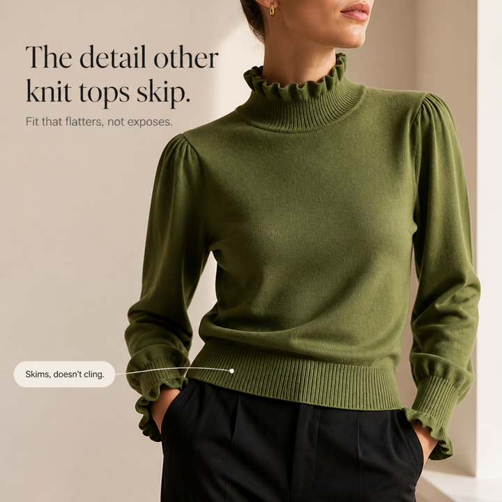 Ruffle &amp; Row – Tröja z falbaną