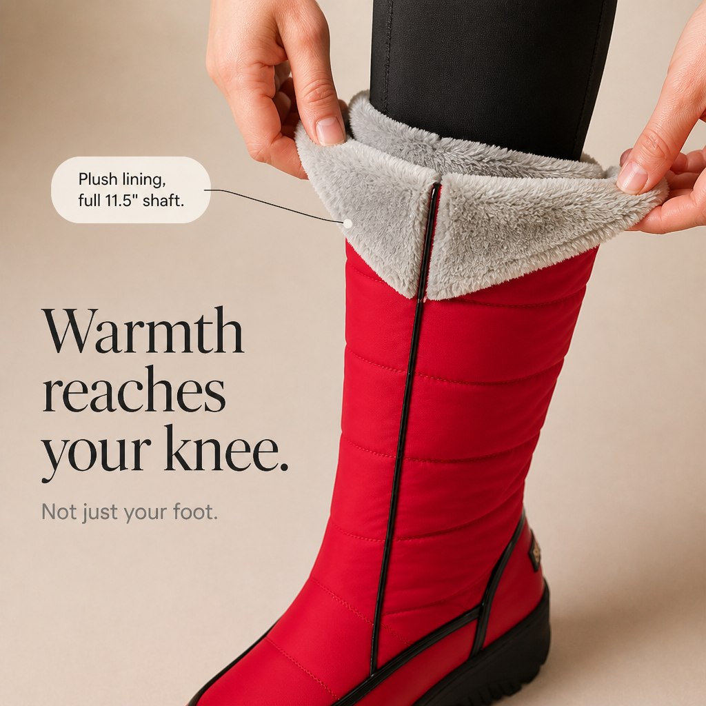 Wearbella – Boots z sztucznym foder knähöga