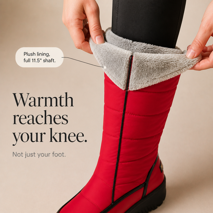 Wearbella – Boots z sztucznym foder knähöga