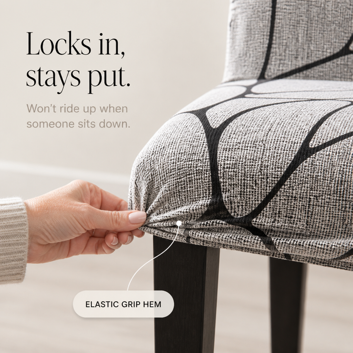 Snugchair – Elastisk överdrag på krzesło jadalniane