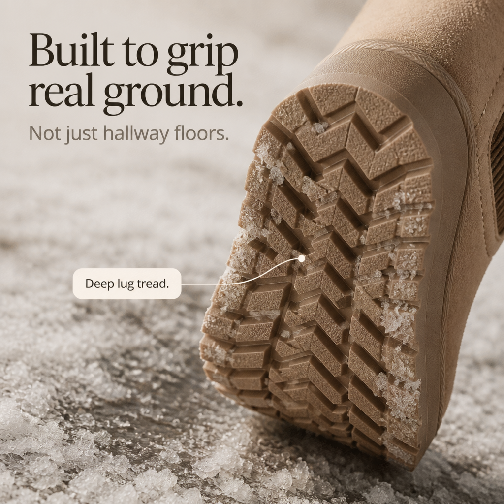 Cozywalk – Vinter Skor Slip-On med foder