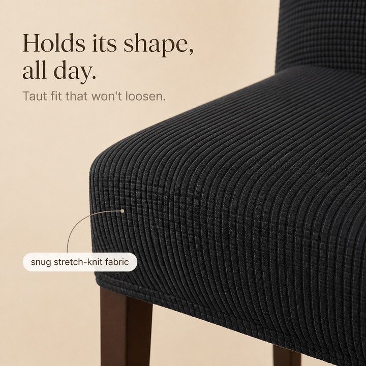 Chairloom – Stretchig överdrag på krzesło jadalniane