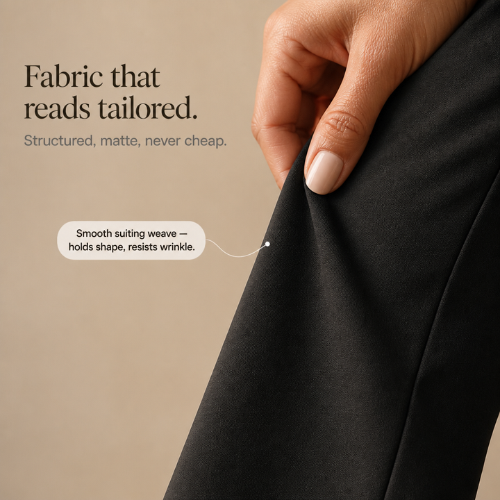 Wearbella – Byxor med hög midja i vida ben