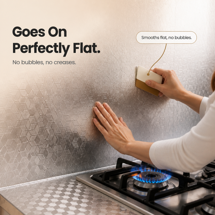 Cooltex – Resistent på värme liner för backsplash