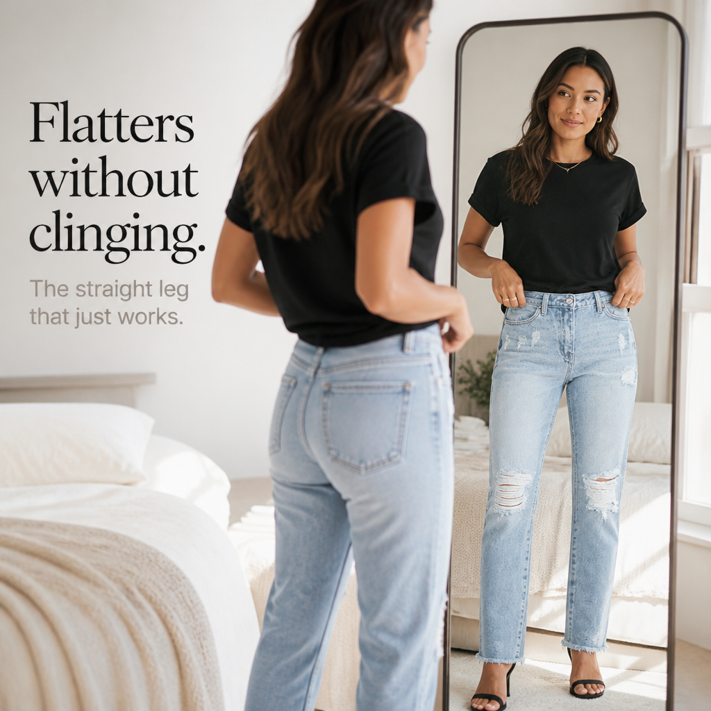 Riva – Zniszczone, Podarte Jeans