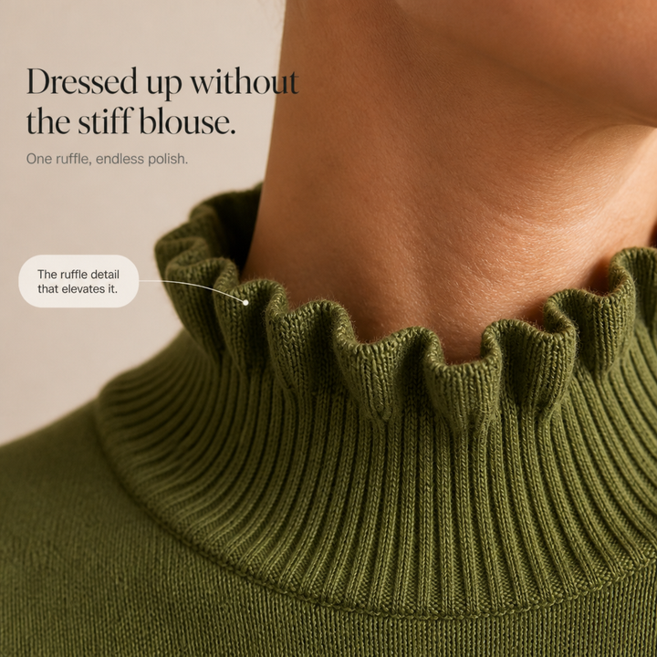 Ruffle &amp; Row – Tröja z falbaną
