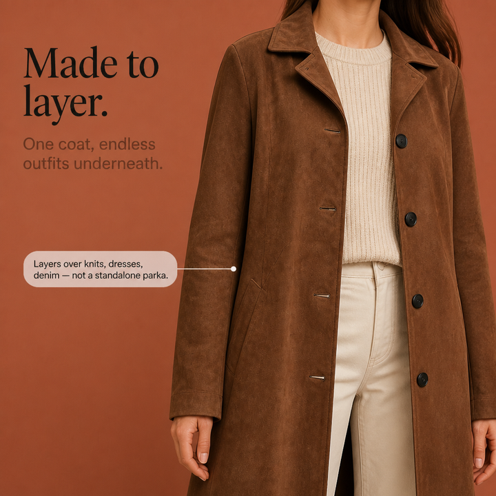 Draperie – Suede Trench, Som Rör Sig Tillsammans z Dig, a Inte Wokół Dig