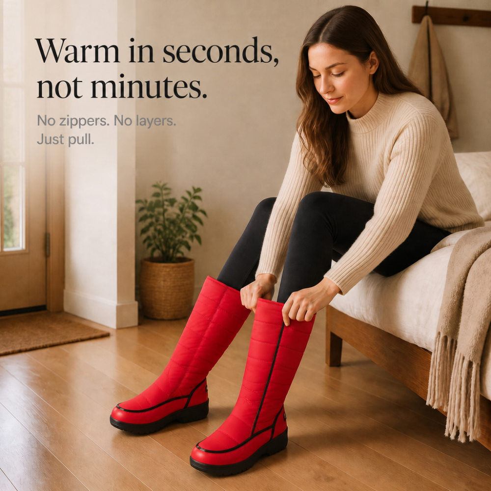 Wearbella – Boots z sztucznym foder knähöga