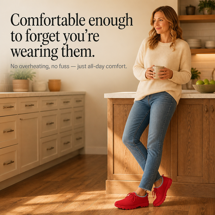 Warmstep – Vinter Sneakers z Fleece