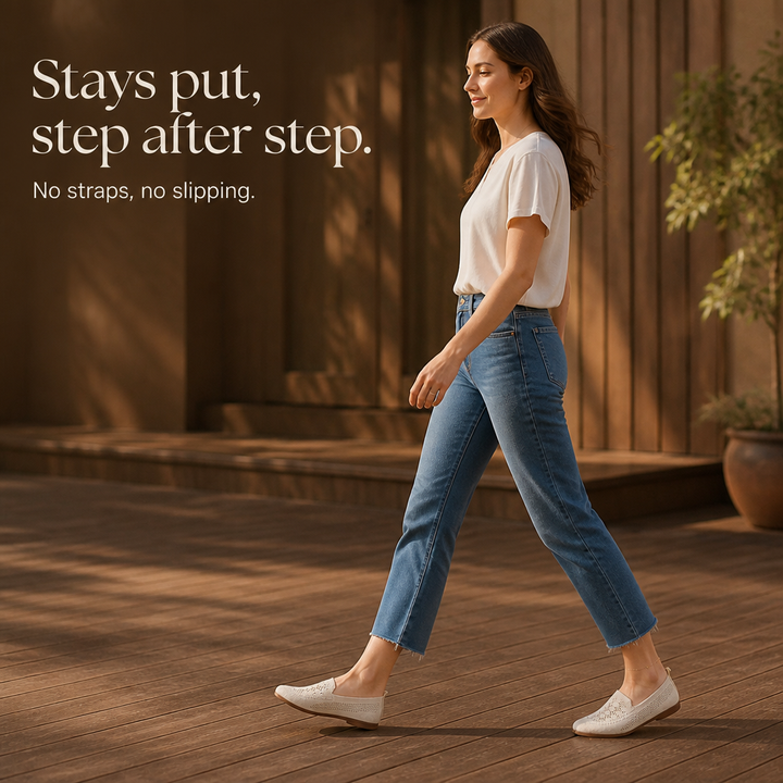 Widloom – Sneakers Slip-On z Szerokim Tå