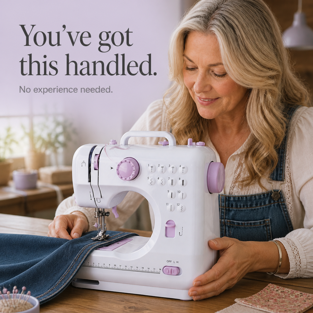 Quickstitch – Bärbar Mini Maszyna för Szycia