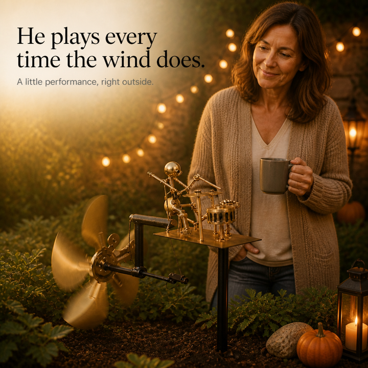 Windplayer – Metall Perkusista för Ogrodu