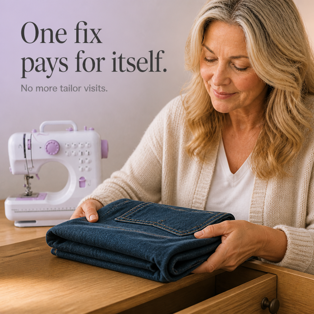 Quickstitch – Bärbar Mini Maszyna för Szycia